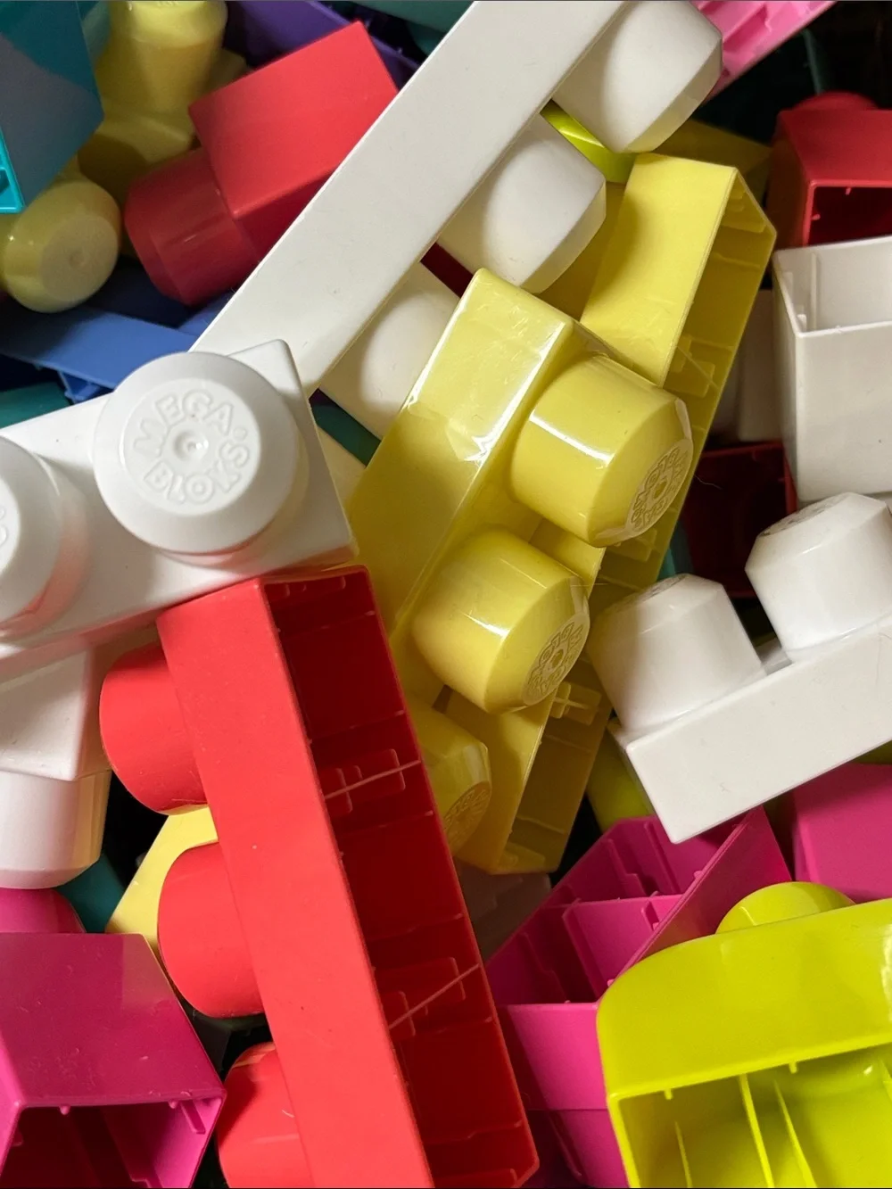 Huge lot Mega Bloks First Builders Toddler Building Blocks – 4+ Lbs.